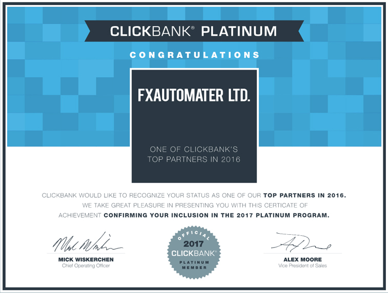 Forex Diamond EA Clickbank Certificate Forex Diamond EA Clickbank Certificate